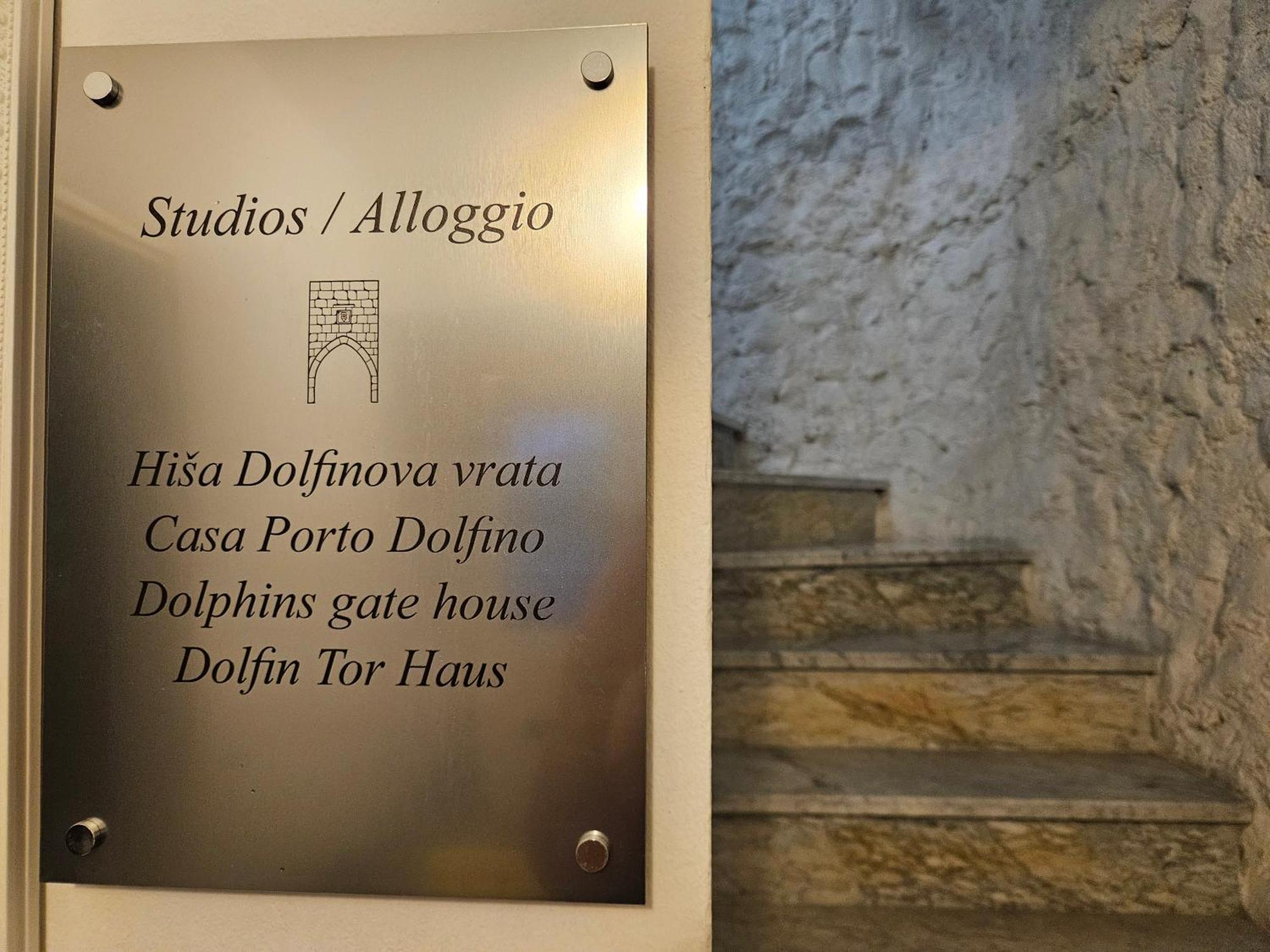 Don Dolfino Guesthouse - Hisa Dolfinova Vrata Piran Exterior foto